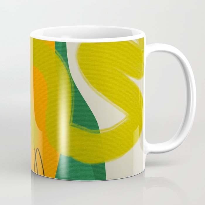 relations shapes minimal organic boho Coffee Mug Gallery Image 1