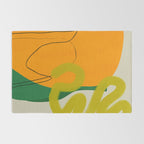 relations shapes minimal organic boho Rug Gallery Image 2