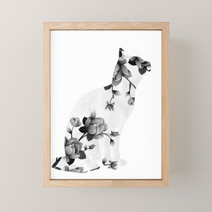 Cat 22 Mini Art Print Gallery Image 1