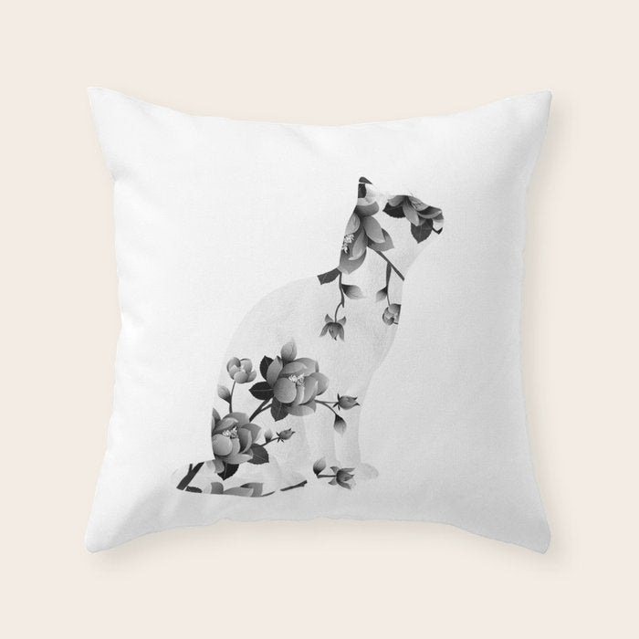 Cat 22 Throw Pillow Gallery Image 6