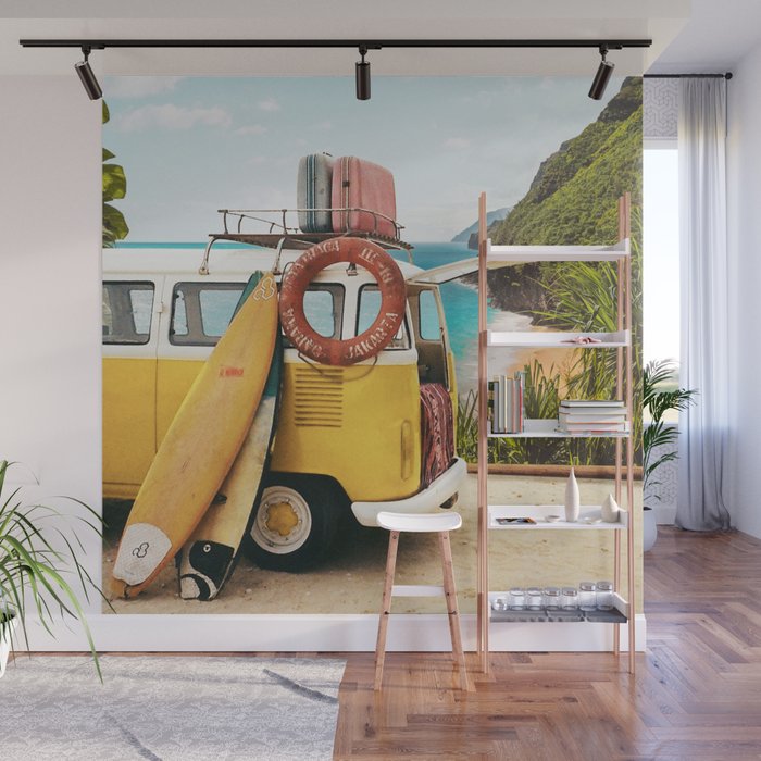 Surf Trip Wall Mural Gallery Image 1