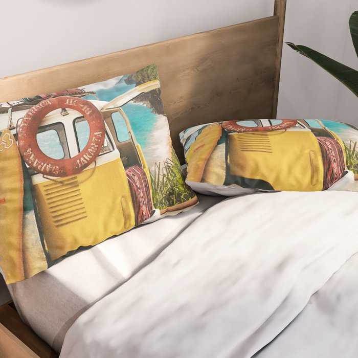 Surf Trip Pillow Sham Gallery Image 2