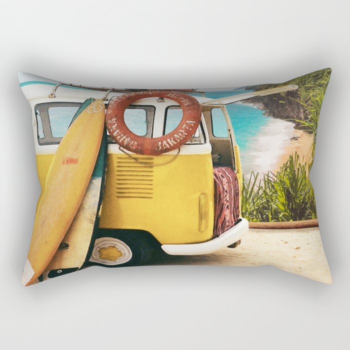 Surf Trip Rectangular Pillow Gallery Image 1