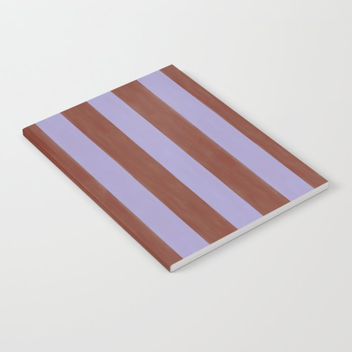 wide stripe in cacao Notebook Gallery Image 2