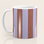 wide stripe in cacao Coffee Mug Gallery Image 3