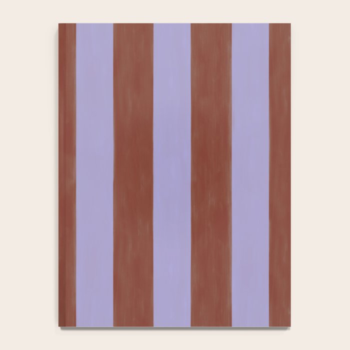 wide stripe in cacao Notebook Gallery Image 4