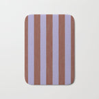 wide stripe in cacao Bath Mat Gallery Image 1