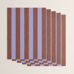 wide stripe in cacao Wrapping Paper Gallery Image 3