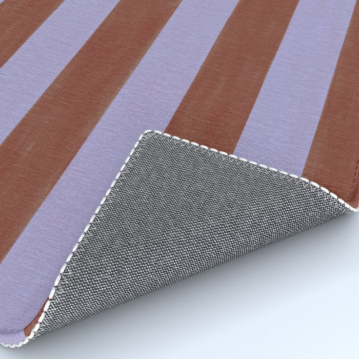 wide stripe in cacao Rug Gallery Image 4