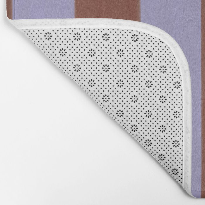 wide stripe in cacao Bath Mat Gallery Image 2