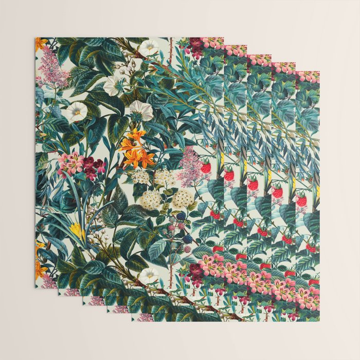 Blooming Oasis Wrapping Paper Gallery Image 3