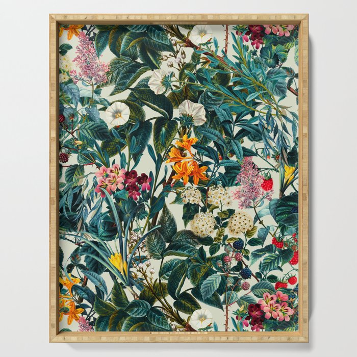 Blooming Oasis Serving Tray Gallery Image 1