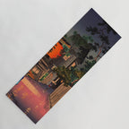 Evening At Ushigome By Tsuchiya Koitsu Yoga Mat Gallery Image 1