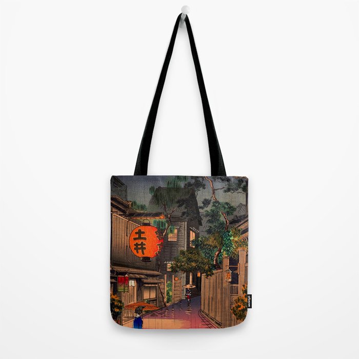 Evening At Ushigome By Tsuchiya Koitsu Tote Bag Gallery Image 2