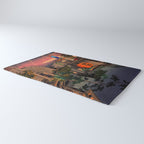 Evening At Ushigome By Tsuchiya Koitsu Rug Gallery Image 3