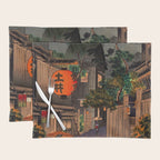 Evening At Ushigome By Tsuchiya Koitsu Placemat Gallery Image 1
