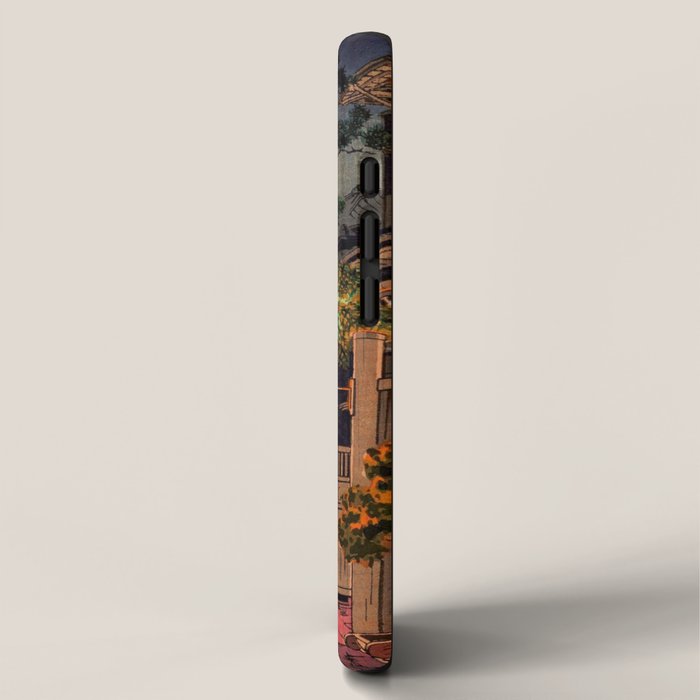 Evening At Ushigome By Tsuchiya Koitsu iPhone Case Gallery Image 2