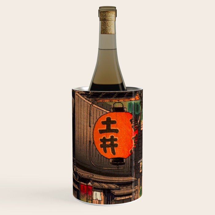 Evening At Ushigome By Tsuchiya Koitsu Wine Chiller Gallery Image 2