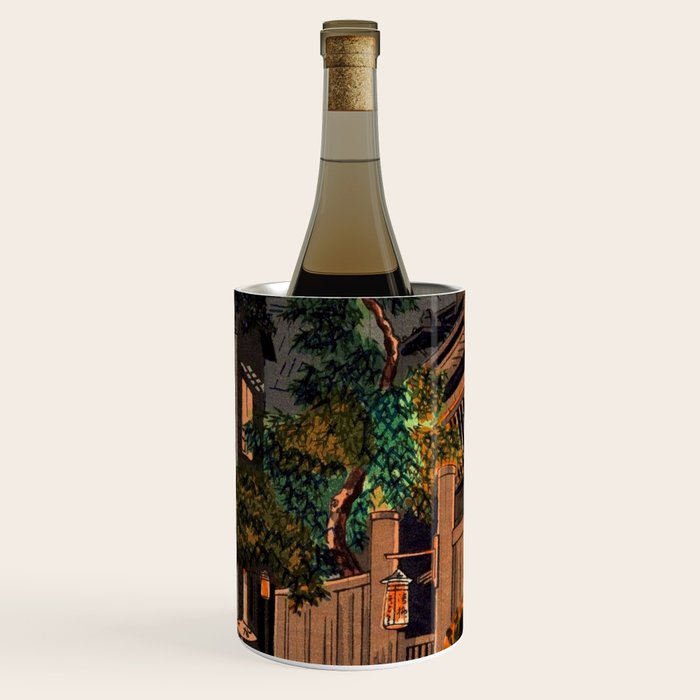 Evening At Ushigome By Tsuchiya Koitsu Wine Chiller Gallery Image 3