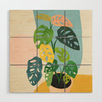 Colorful Branching Out 09 Wood Wall Art Gallery Image 1