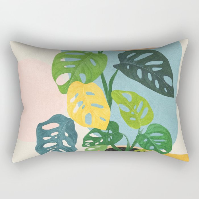 Colorful Branching Out 09 Rectangular Pillow Gallery Image 2