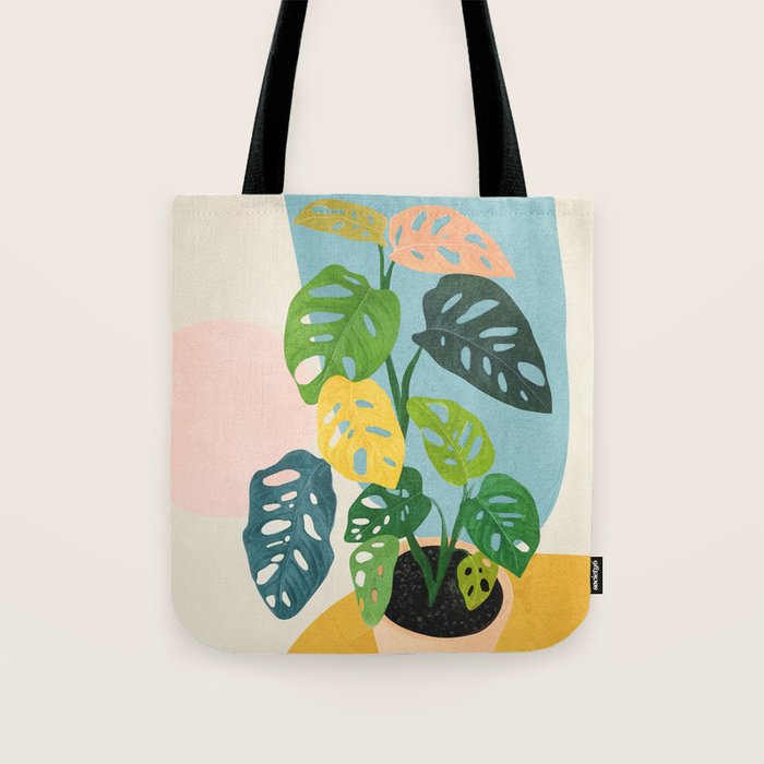 Colorful Branching Out 09 Tote Bag Gallery Image 1