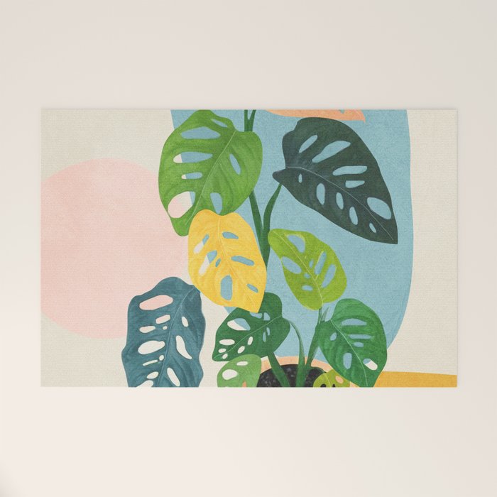 Colorful Branching Out 09 Welcome Mat Gallery Image 1