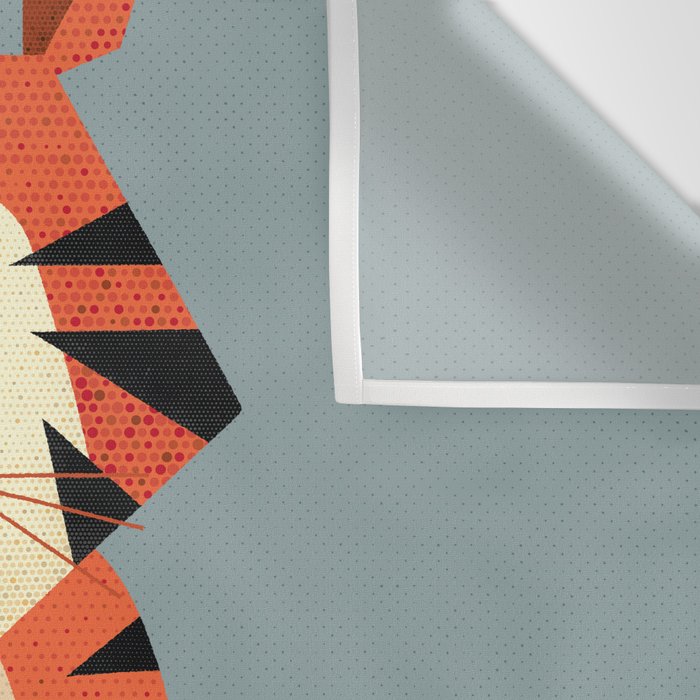 Whimsy Tiger Wall Tapestry Gallery Image 3