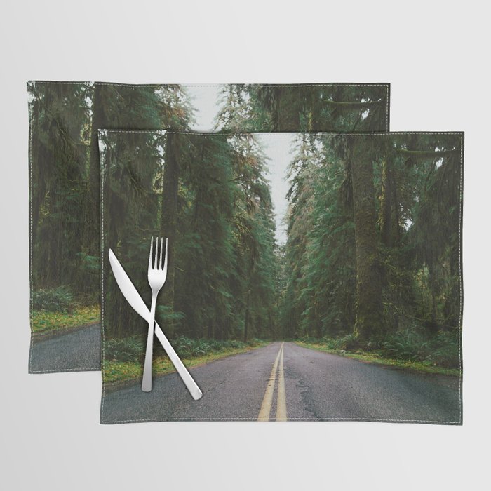 Pacific Northwest Rainforest Drive Placemat Gallery Image 1