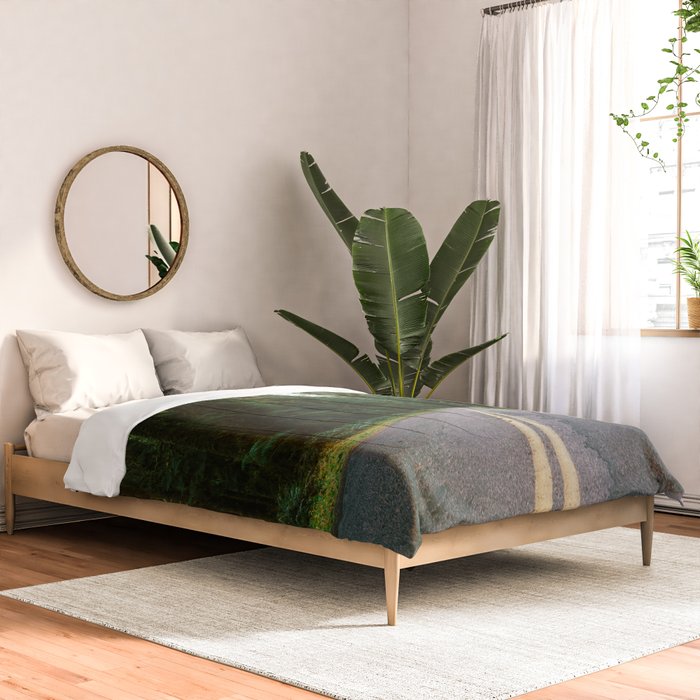 Pacific Northwest Rainforest Drive Comforter Gallery Image 2