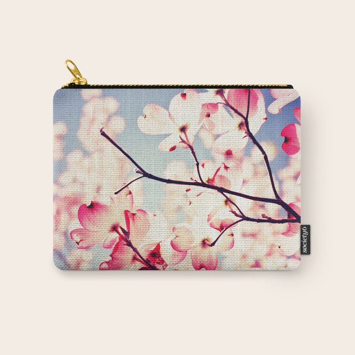 Dialogue With the Sky - Blue tones Carry All Pouch Gallery Image 1