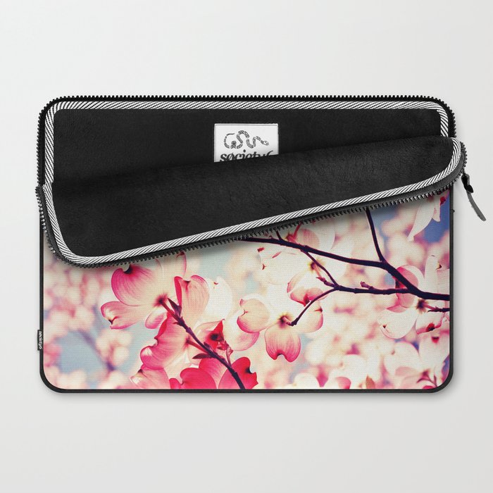 Dialogue With the Sky - Blue tones Laptop Sleeve Gallery Image 2