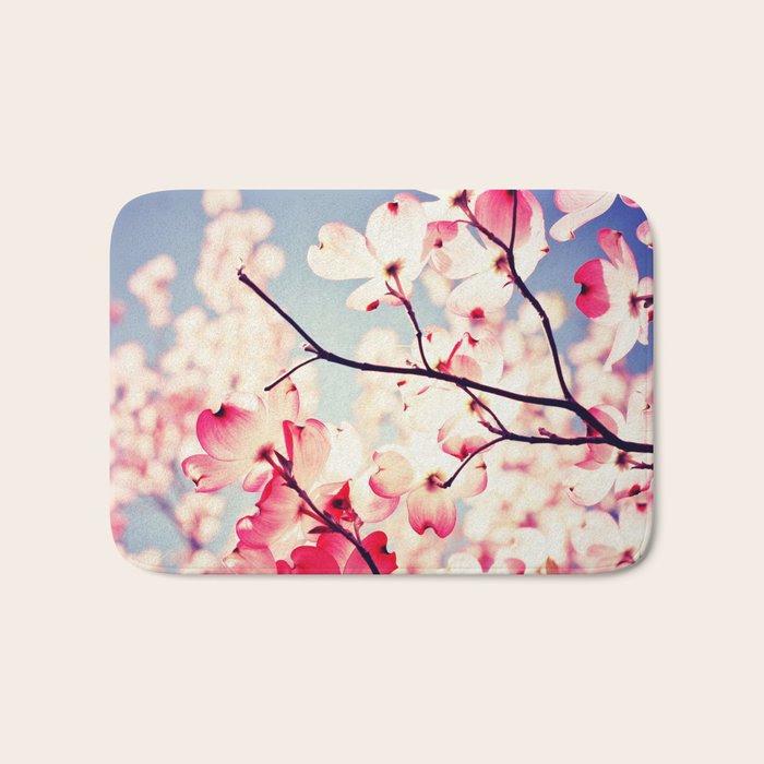 Dialogue With the Sky - Blue tones Bath Mat Gallery Image 1