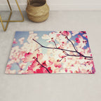 Dialogue With the Sky - Blue tones Rug Gallery Image 1