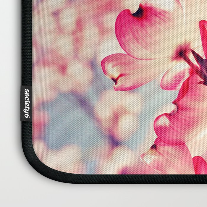 Dialogue With the Sky - Blue tones Laptop Sleeve Gallery Image 3