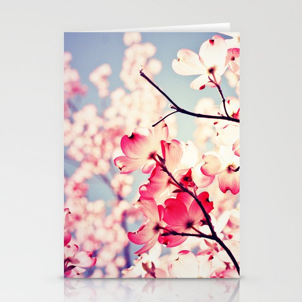 Dialogue With the Sky - Blue tones Stationery Card Gallery Image 1