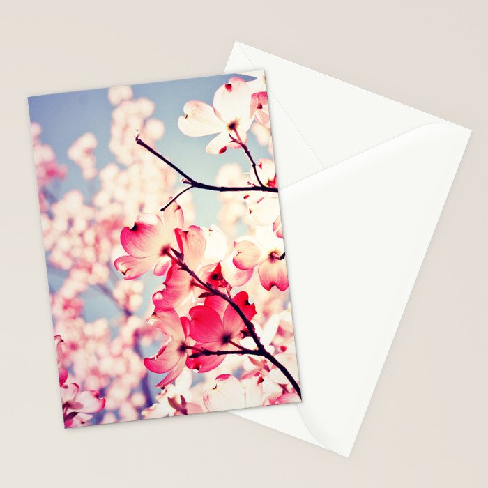 Dialogue With the Sky - Blue tones Stationery Card Gallery Image 2