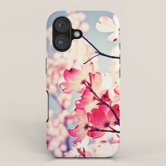 Dialogue With the Sky - Blue tones iPhone Case Gallery Image 1