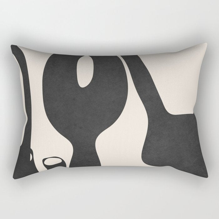 Abstract Art Minimal Vases Rectangular Pillow Gallery Image 2