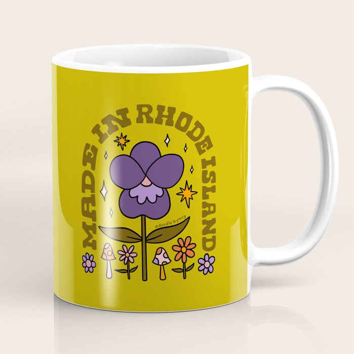 Made In Rhode Island Coffee Mug Gallery Image 1