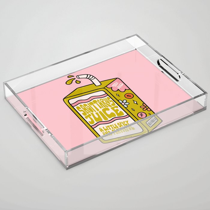Sagittarius Juice Box Acrylic Tray Gallery Image 1