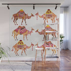 Camel Train Wall Mural Gallery Image 1