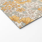 Posey - gold and sage Welcome Mat Gallery Image 2