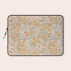 Posey - gold and sage Laptop Sleeve Gallery Image 1