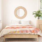 Abstraction_LITTLE_KING_COBRA_SNAKE_CUTE_ADORABLE_POP_ART_0916A Duvet Cover Gallery Image 3