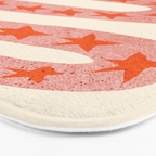 Abstraction_LITTLE_KING_COBRA_SNAKE_CUTE_ADORABLE_POP_ART_0916A Bath Mat Gallery Image 3