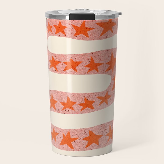 Abstraction_LITTLE_KING_COBRA_SNAKE_CUTE_ADORABLE_POP_ART_0916A Travel Mug Gallery Image 1