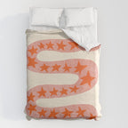 Abstraction_LITTLE_KING_COBRA_SNAKE_CUTE_ADORABLE_POP_ART_0916A Duvet Cover Gallery Image 6