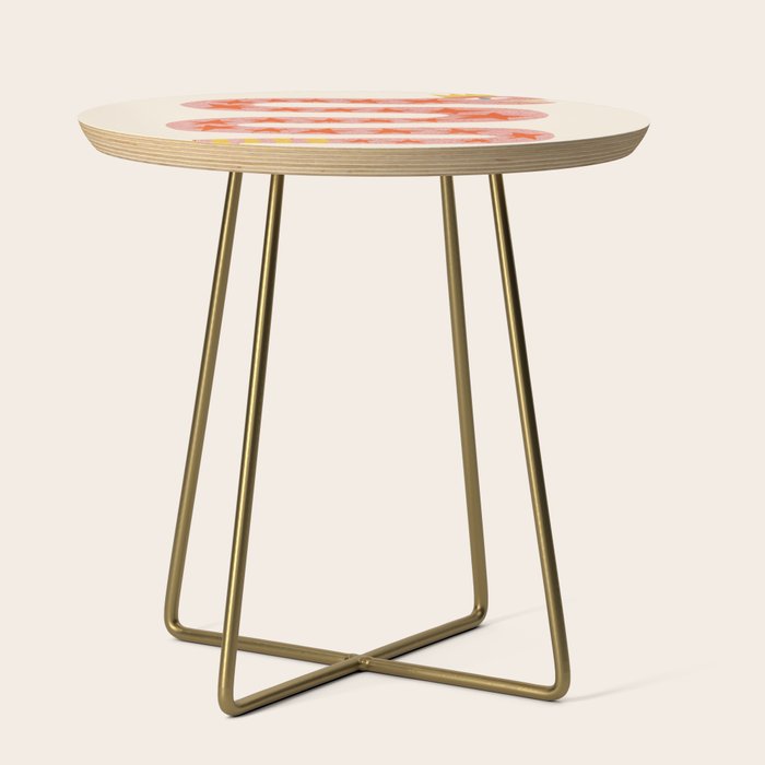 Abstraction_LITTLE_KING_COBRA_SNAKE_CUTE_ADORABLE_POP_ART_0916A Side Table Gallery Image 1