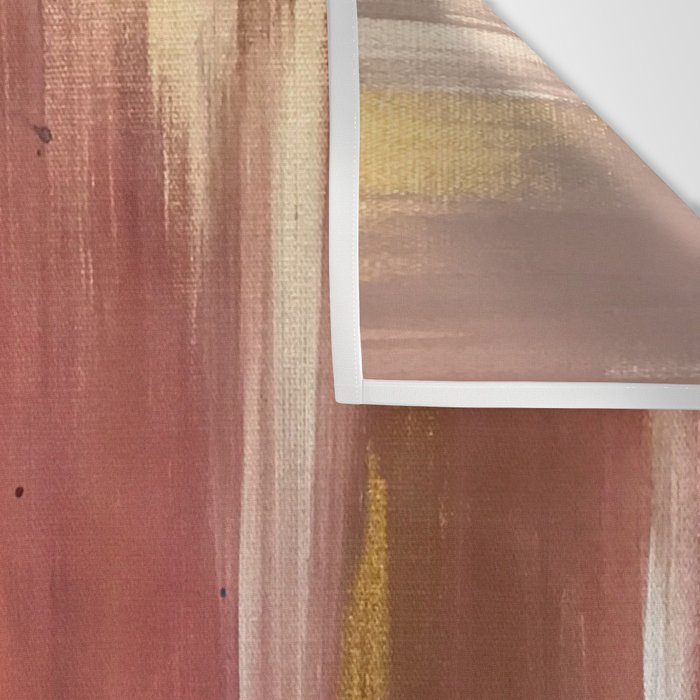 Blush with Gold Abstract Wall Tapestry Gallery Image 3